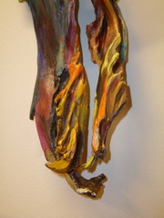 Painted Wood (detail),Mimi Peterson