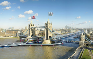 Floating Olympic Lanes by Dowling Jones and Stone, seen on dezeen.com 	,