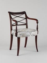 Scroll-Back Armchair,Duncan Phyfe
