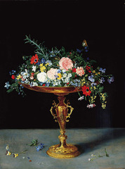 An Arrangement of Flowers ,Jan Brueghel the Younger