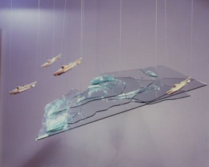 Large Glass Ship,Chris Burden