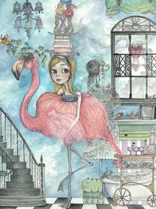 Flamingo_framed