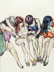 Detail of Tea with Yoko,Nancy Mizuno Elliott