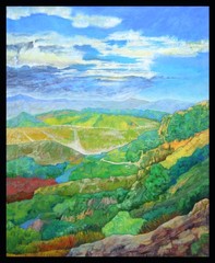 Mountain Scenary,Antonio Mendoza Sánchez