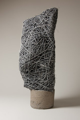Untitled (Black and white statue),Chris Oatey
