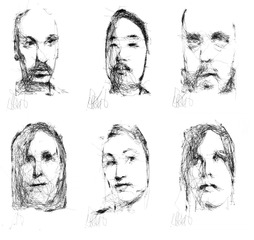Sketches by Paul,Patrick Tresset