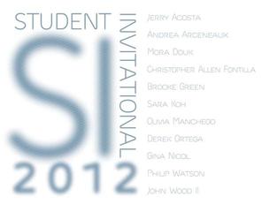 Student Invitational 2012 Announcement,
