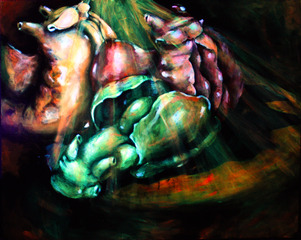 Like Bunnies (Sea Hare Mating Chain),Lily Simonson