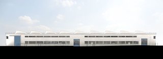 Exterior façade of the building / Façade du bâtiment ,