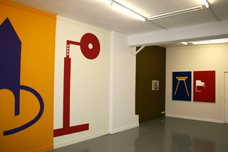 exhibition view, week 2, Gallery Anne Barrault,Heidi Wood