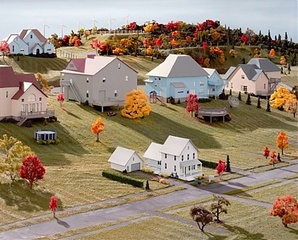 Landscape with Houses (Dutchess County, NY) #8,James Casebere