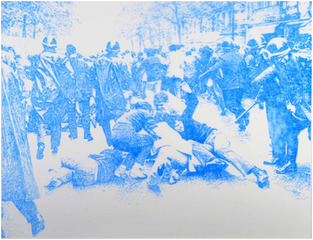 "Light Blue Riot" ,Frank Selby