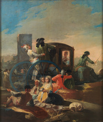The pottery vendor (El cacharrero),Francisco de Goya
