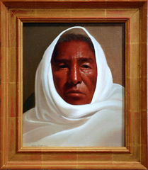 Portrait of White Eagle,Roseta Santiago