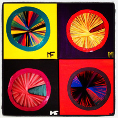 COLORED CIRCLES,FANECCO MARZIA