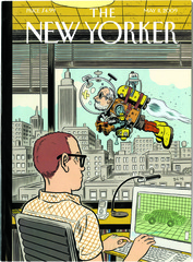 New Yorker Cover1,Daniel Clowes