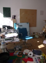 Jonathan Monk\'s studio ,