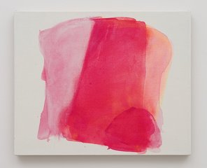 rose pink cave,Mary Weatherford
