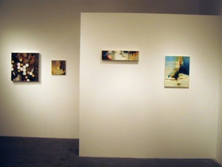 2 person show - Installation View,Elana Kundell, Jessica Robbins