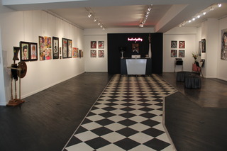 "Sex Drugs and Rock-n-Roll" at Trash Art Gallery August 2012 ,