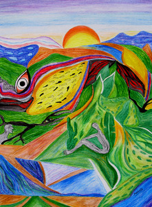 20120721063022-paintings-watercolour_biosphere-june2012-3_-artslant