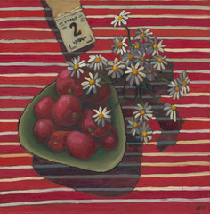 Still life with Camomiles,Ruben Monakhov