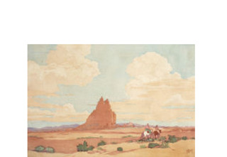 Navajo Land ,Norma Bassett Hall