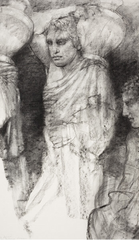 Detail of "The Pitcher Bearers (Parthenon Frieze),Bridget Macdonald