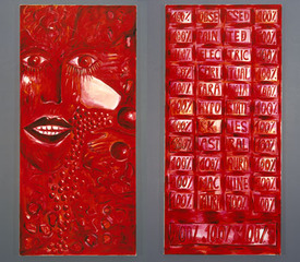100% (Portrait of Robert Johnson) ,Jutta Koether