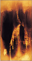 Untitled Fire Painting (F 27 I) ,Yves Klein