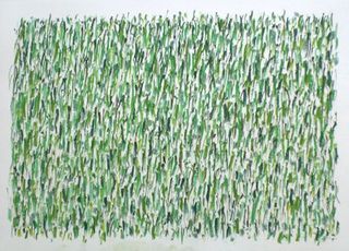 "untitled (green:19x) ", 120707,herman de vries