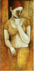 Untitled (Woman) ,Asit Kumar Patnaik
