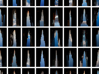 Buildings Made of Sky (detail),PETER WEGNER
