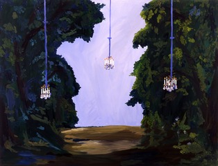 Dusk,Karen Kilimnik