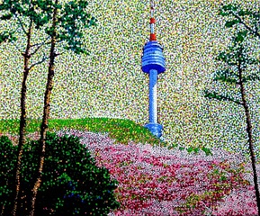 Spring in Seoul,JUCHUL KIM