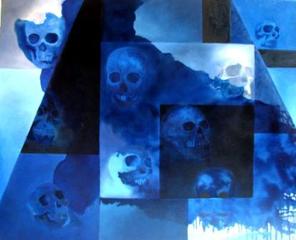 My Tribute in Blue to the Day of the Dead / Homenaje en Azul al Día de los Muertos,Angélica Gatica