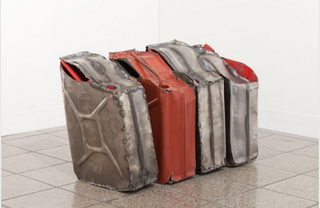 Untitled (Everted Jerry Cans 6, 7, 8, 9),Matias Faldbakken