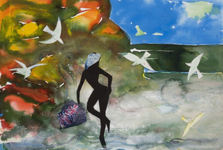 Calm Sea,Romare Bearden