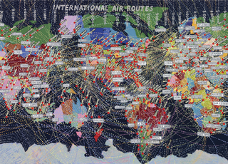 International Air Routes,Paula Scher