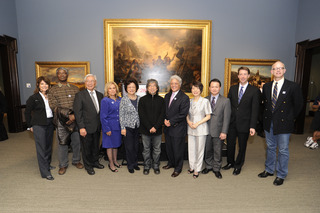 with opening speakers,Gong Yuebin