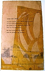 Buckower Elegien, Motto, Bertolt Brecht, Series III #3 of 22 images,Ilse Schreiber-Noll