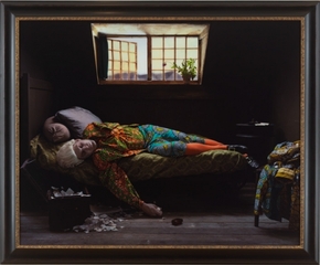 Fake Death Picture (The Death of Chatterton - Henry Wallis),Yinka Shonibare, MBE