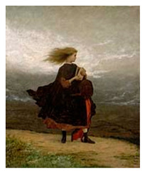 The Girl I Left Behind Me,Eastman Johnson