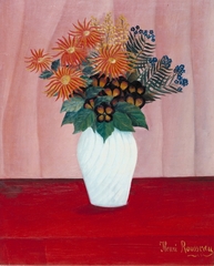 Bouquet of Flowers ,Henri Rousseau
