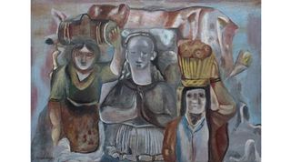 Spanish Shrine,Frances Hodgkins