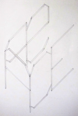 Drawing for Installation,Bruce Campbell