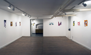 Installation of Fade at Janet Kurnatowski,Kris Scheifele