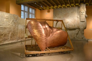A fragment of Danh Vo’s ongoing project "We The People",Danh Vo