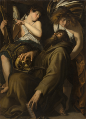 The Ectasy of Saint Francis ,Giovanni Baglione