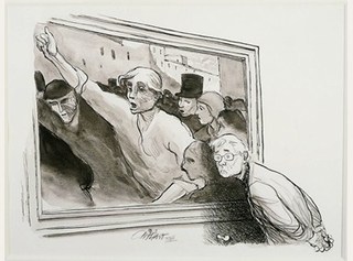 Homage to Daumier,Patrick Oliphant